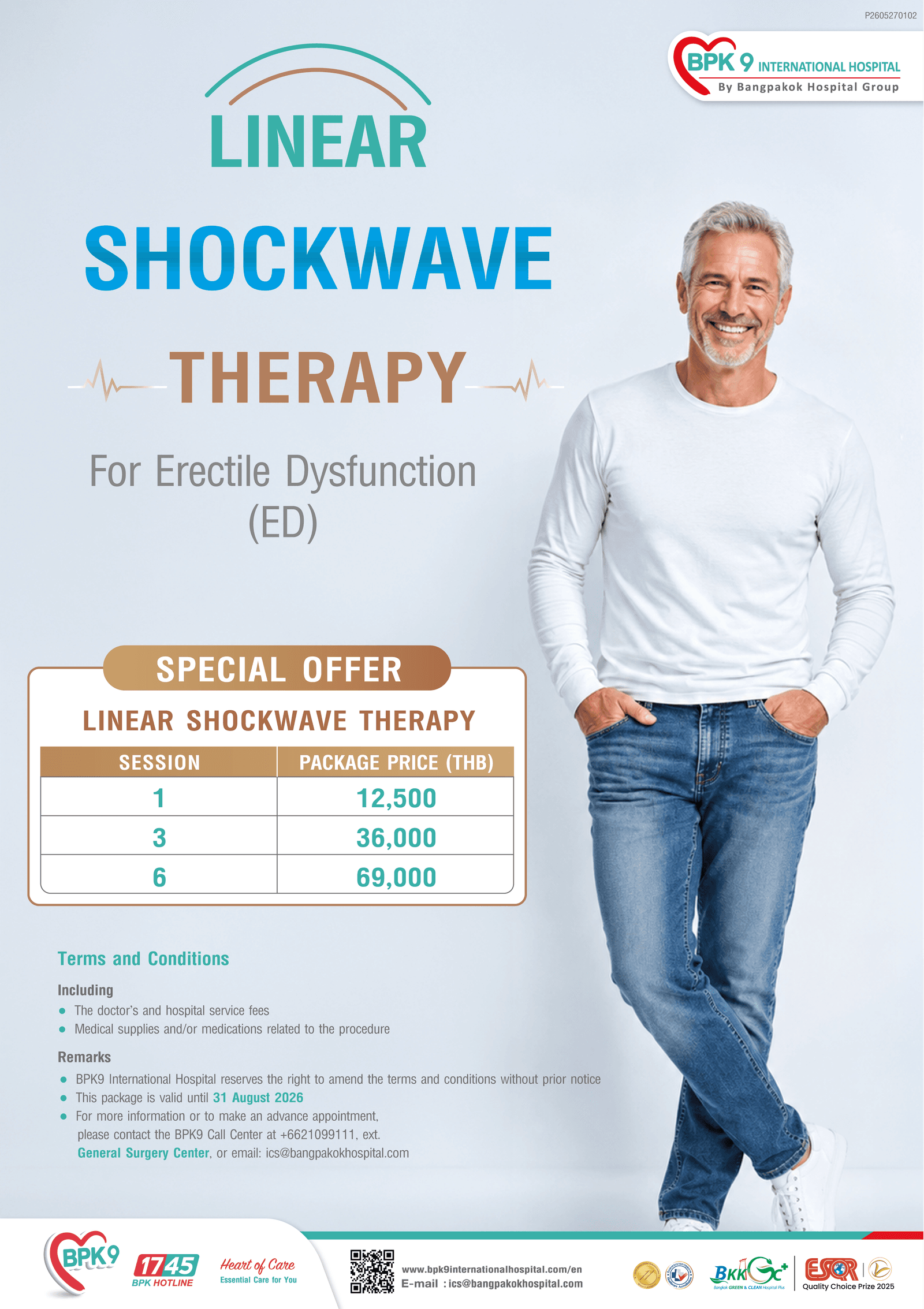 Special Offer Linear Shock Wave Therapy