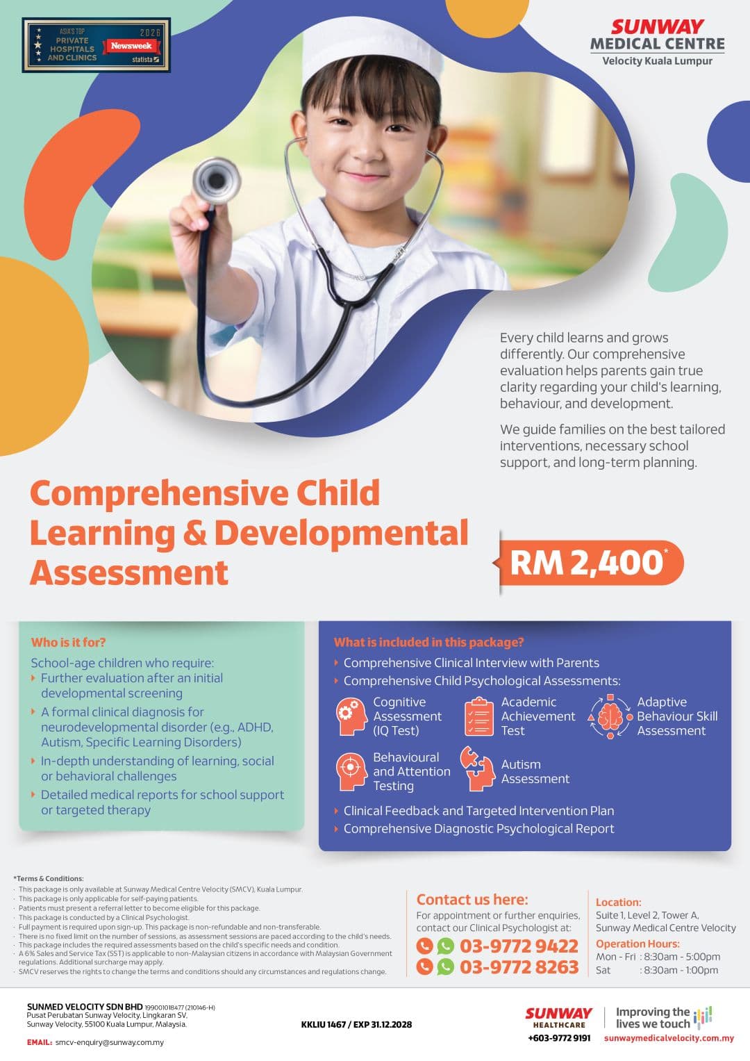 Comprehensive Child Learning & Developmental Assessment