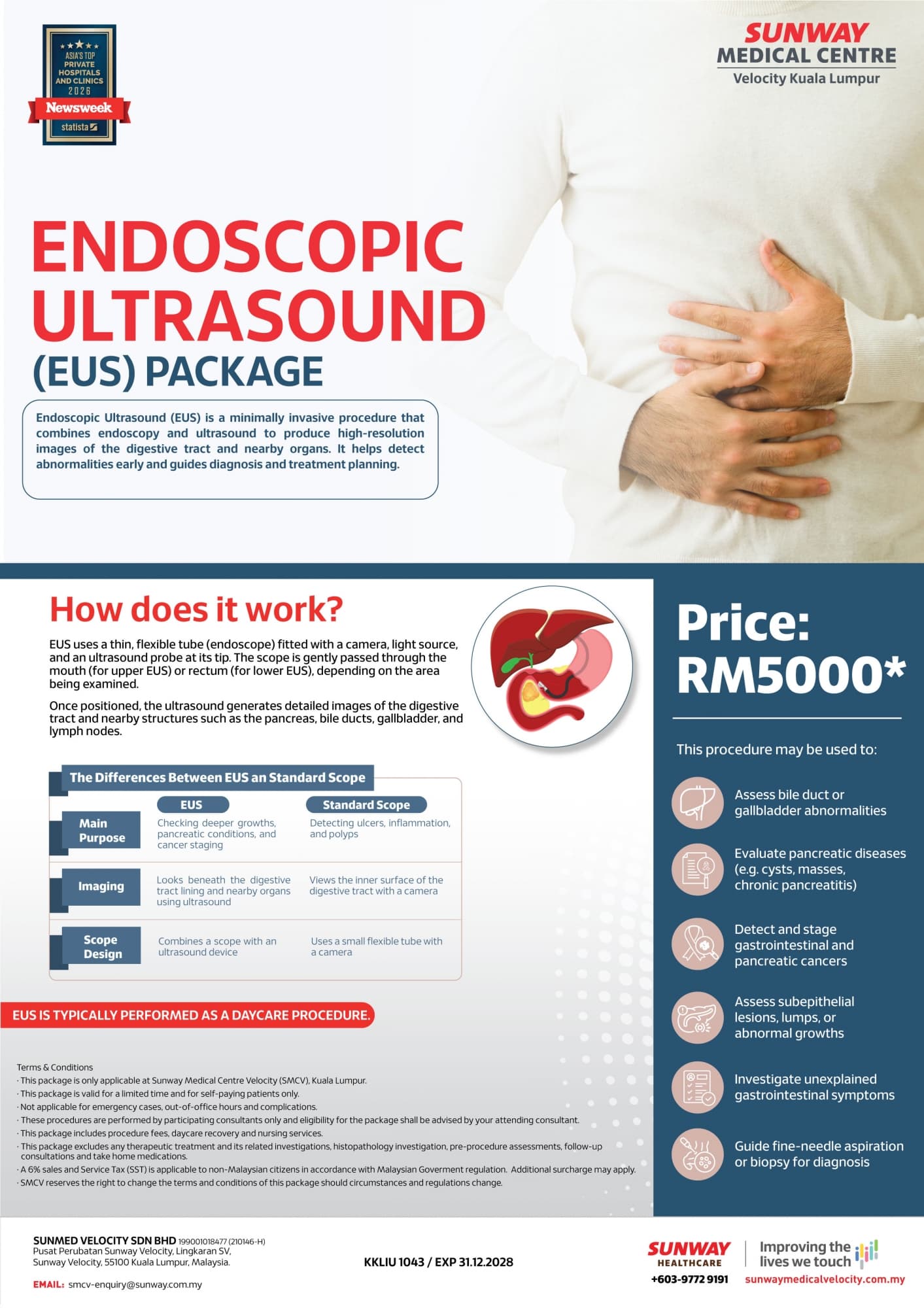 Endoscopic Ultrasound (EUS) Package